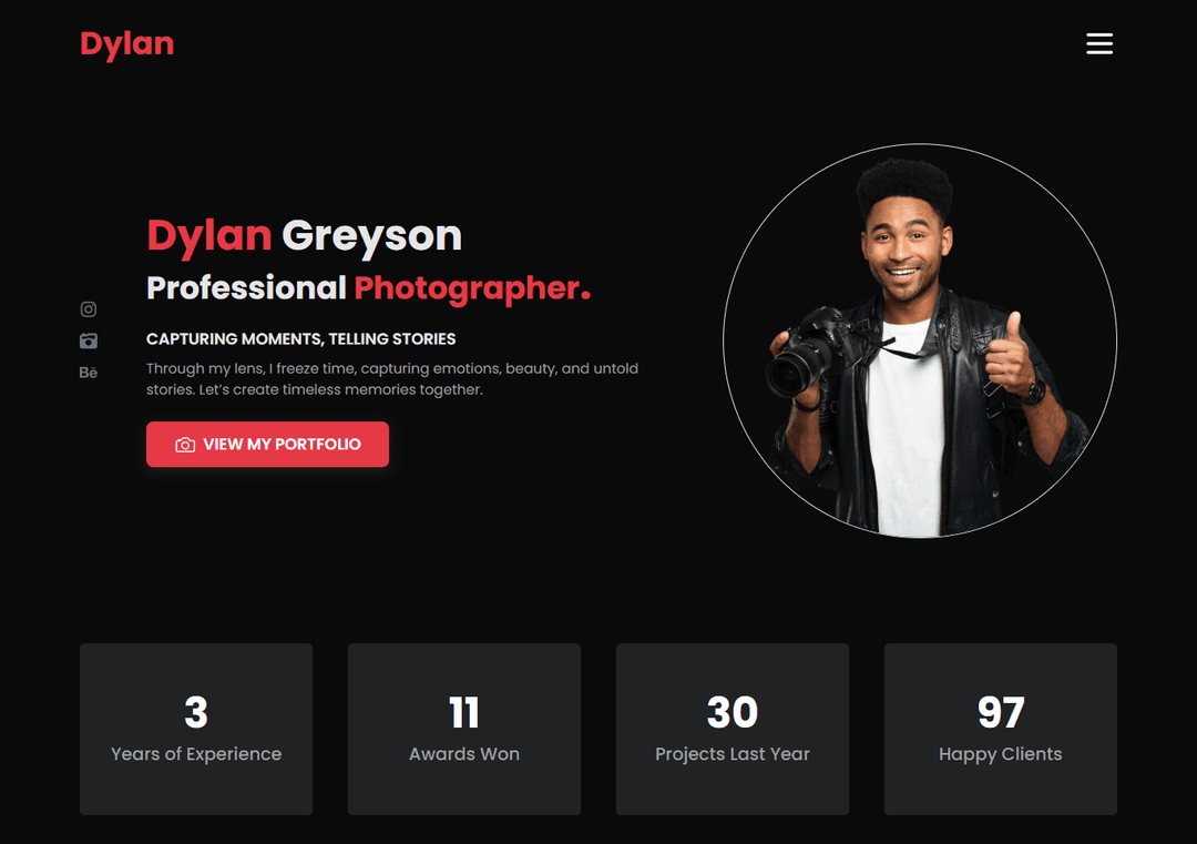 Personal Branding - Photographer