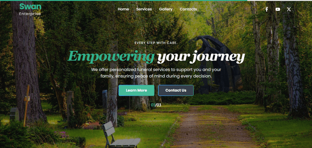 Service Business Website